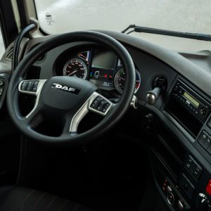 Interior del camion DAF